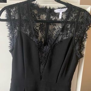 BCBG black lace dress